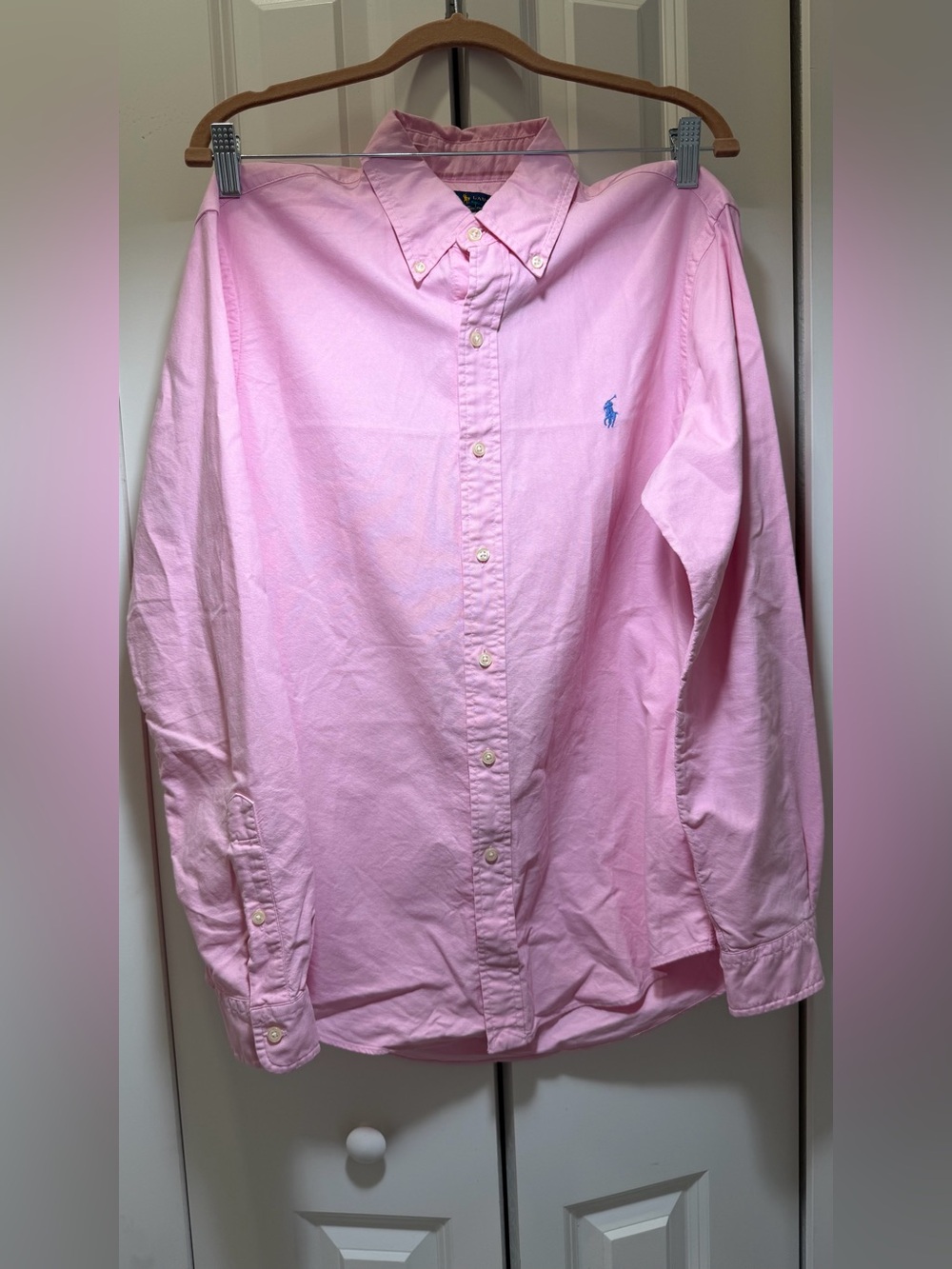 Polo Ralph Lauren Men's Classic Fit Oxford Shirt - Pink - Size Small